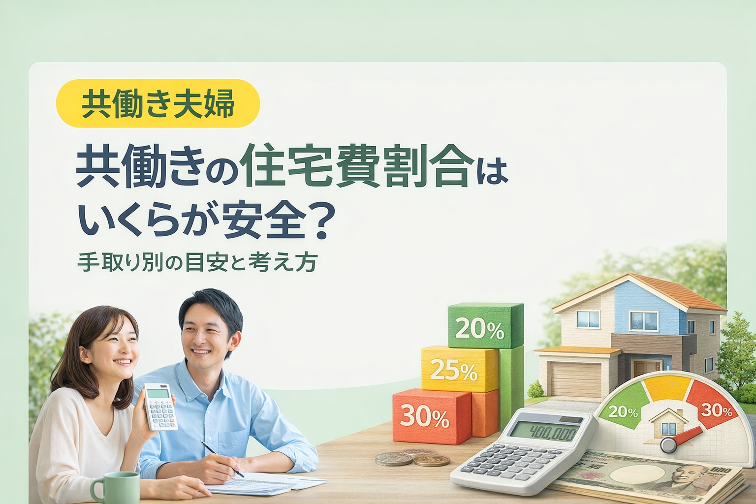 住宅費割合はいくらが安全？