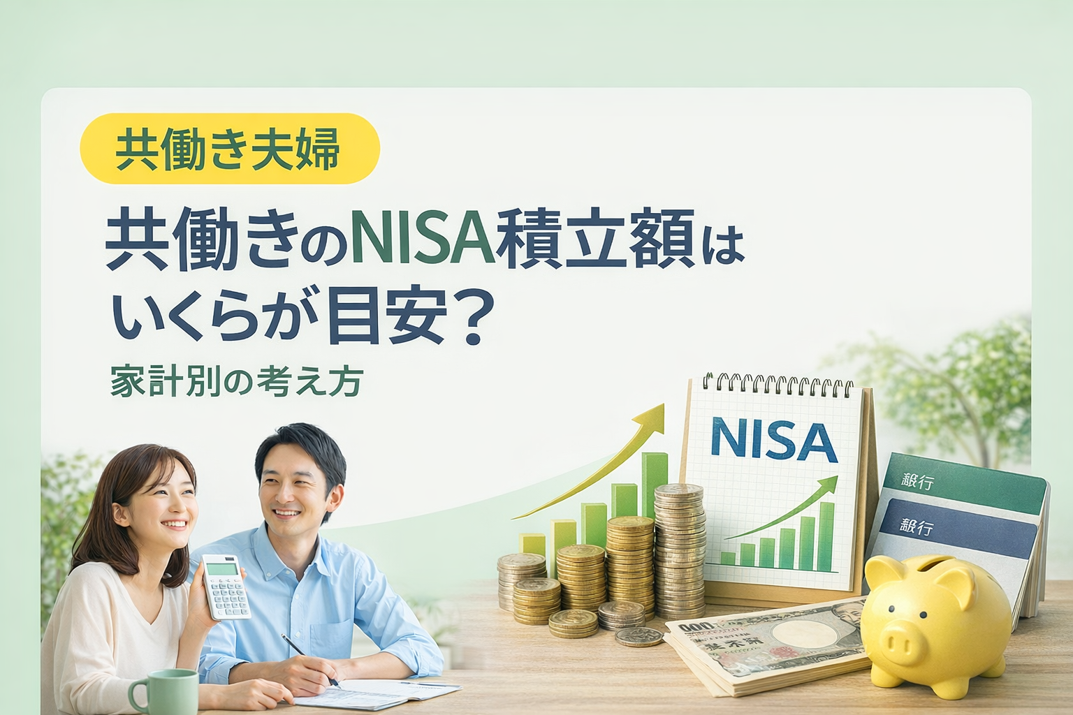 共働きのNISA積立額目安
