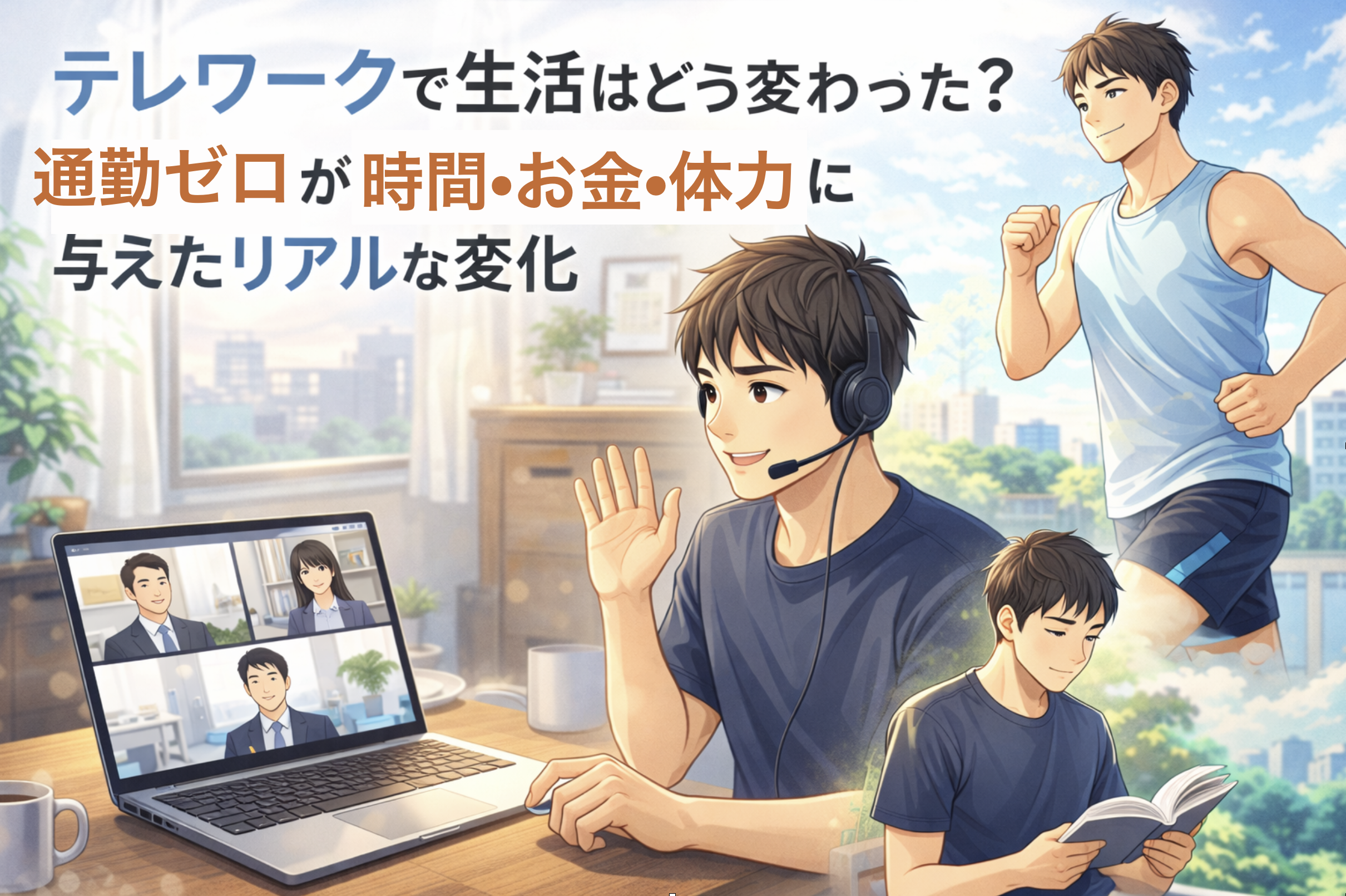 テレワークで生活はどう変わった？